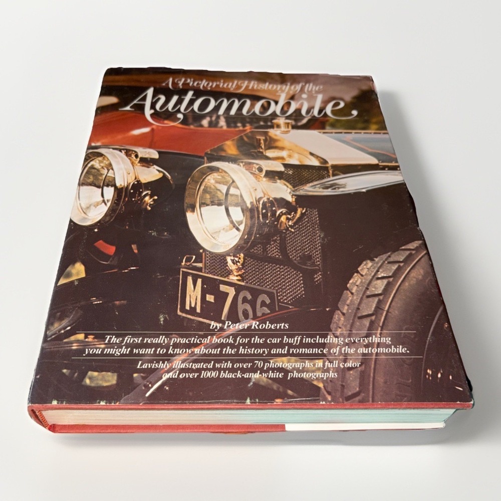 The Pictorial History of the Automobile by Peter Roberts (HC/DJ)